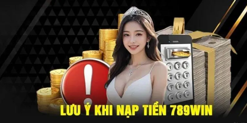 Một vài yếu tố cần chú ý khi nạp tiền 789WIN